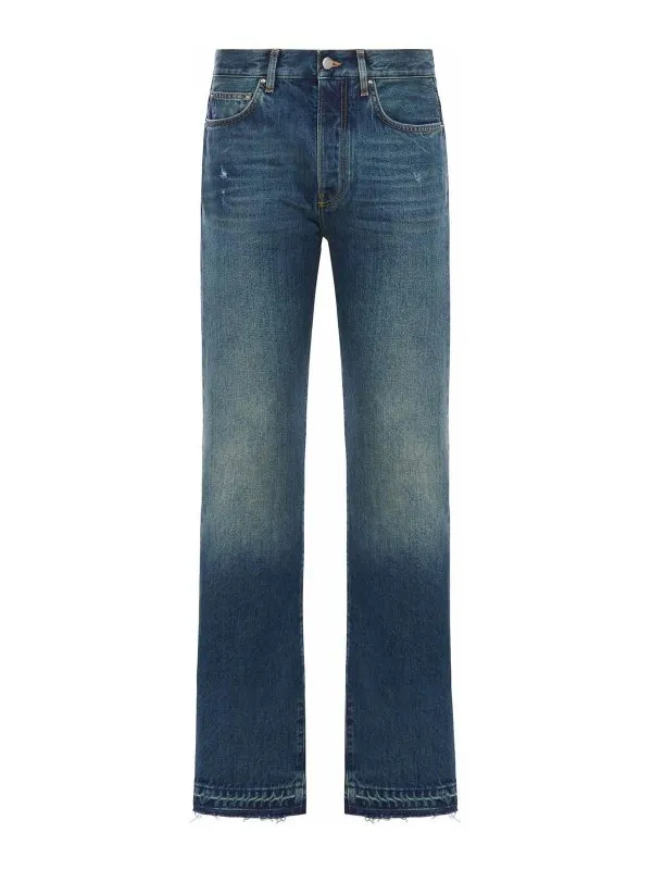 Amiri Jean Bootcut - Bleu - Bleu - Homme | AMDNGH1031950