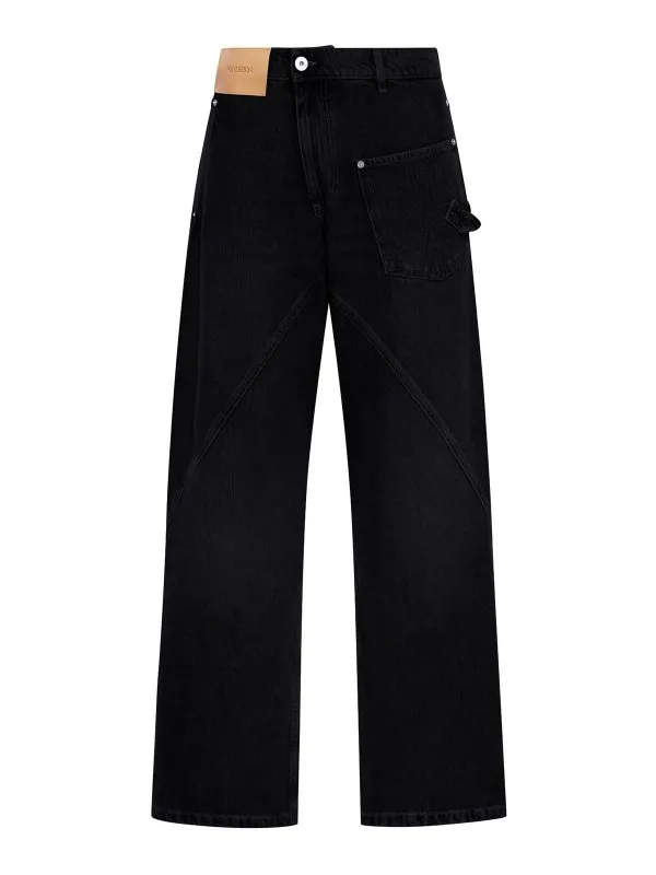J.W. Anderson Jean Bootcut - Noir - Noir - Homme | DT0110PG1595999