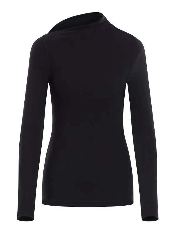 Toteme Top - Noir - Noir - Femme | 251WRT4462FB0162001