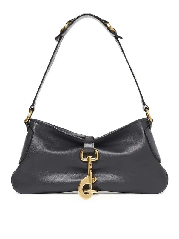 Chloe' Sac Porté Épaule - Noir - Noir - Femme | CHC25SS743O4944C