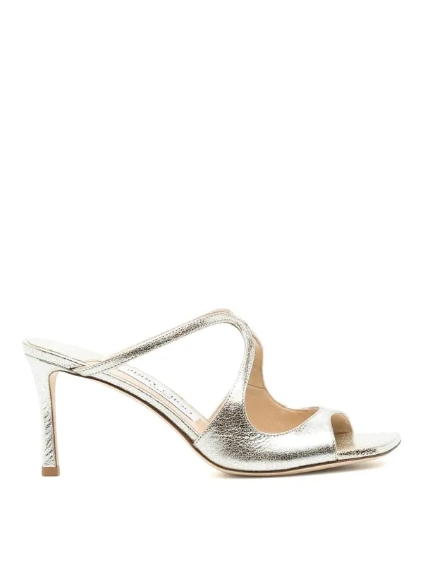 Jimmy Choo Mules - Couleur Chair - Femme | ANISE75GLECHAMPAGNE