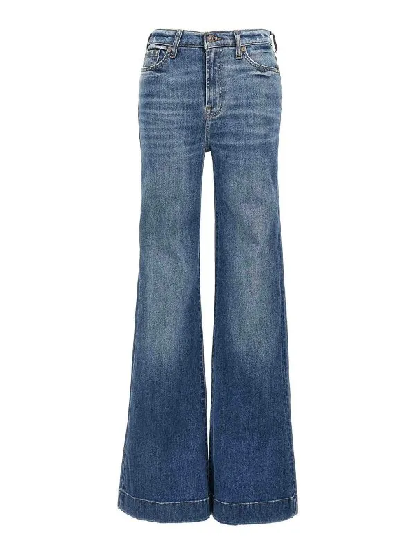 7 For All Mankind Jean Bootcut - Bleu - Bleu | JSWD44A0GVMIDBLUE