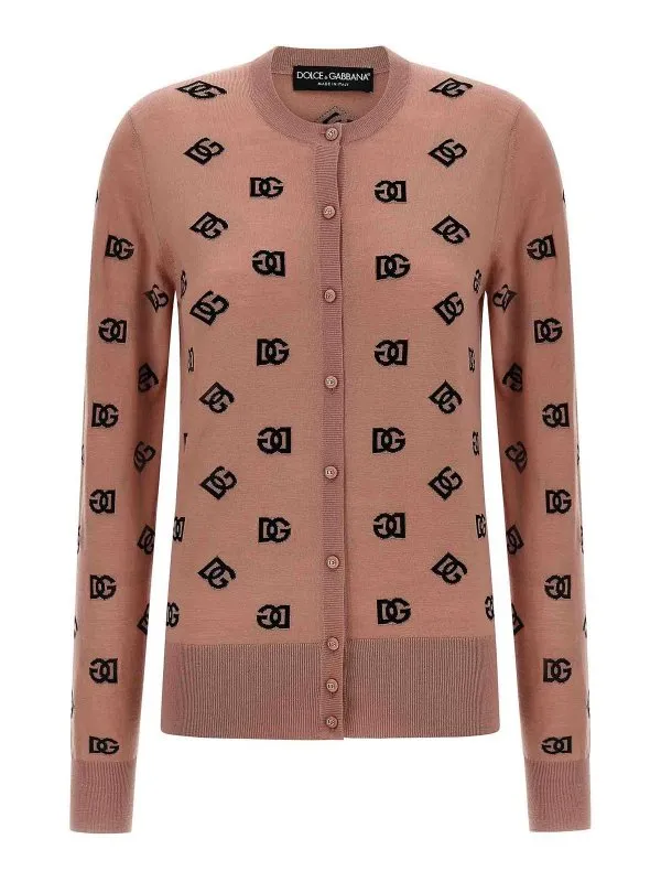 Dolce & Gabbana Cardigan - Couleur Chair - Femme | FXV47TJFMGSF0473