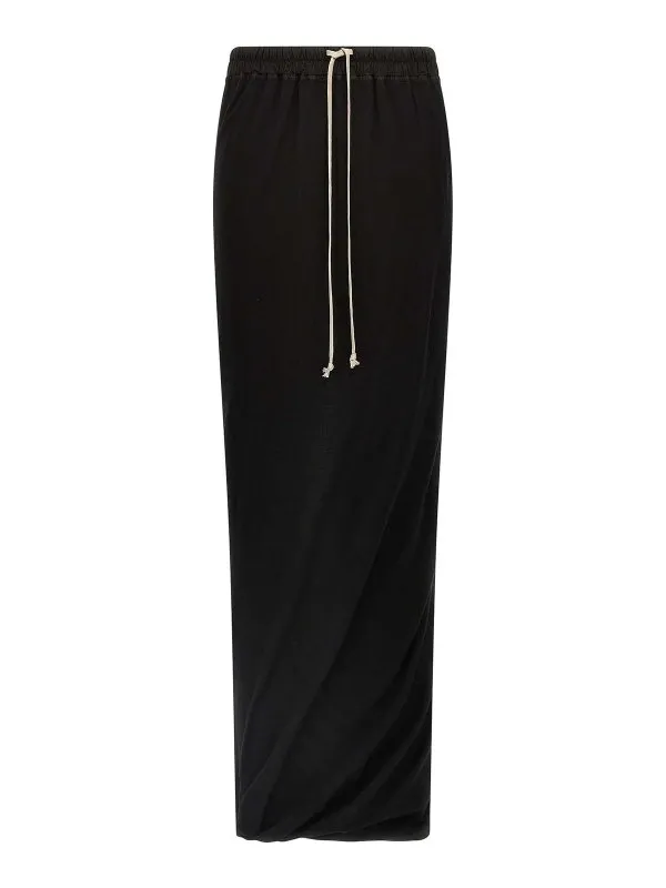 Drkshdw Jupe Midi - Noir - Noir - Femme | DS01E3332BHDB09