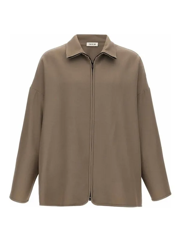 Fear Of God Blazer - Beige - Beige - Homme | FGE230306WVSDUSTYBEIGE