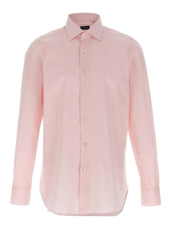 Finamore 1925 Chemise - Couleur Chair - Couleur Chair | C060803