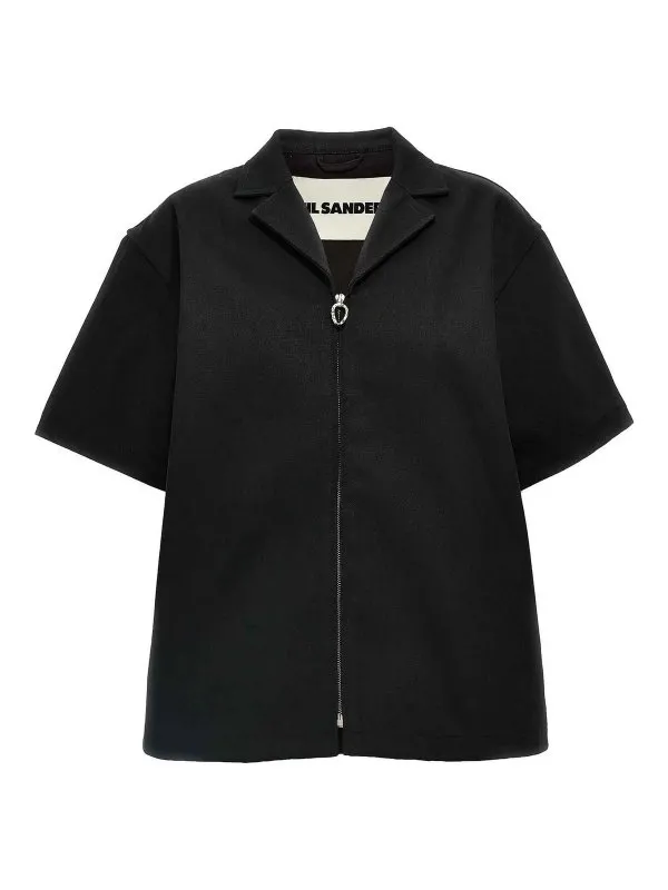 Jil Sander Chemise - Noir - Noir - Femme | J02BN0214J46655001
