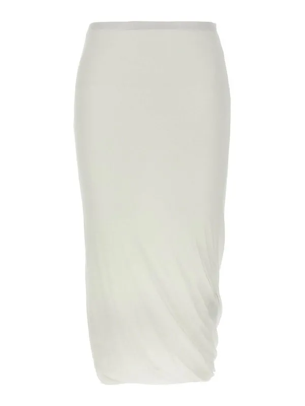 Jil Sander Jupe Midi - Blanc - Blanc - Femme | J02MA0274J20249100
