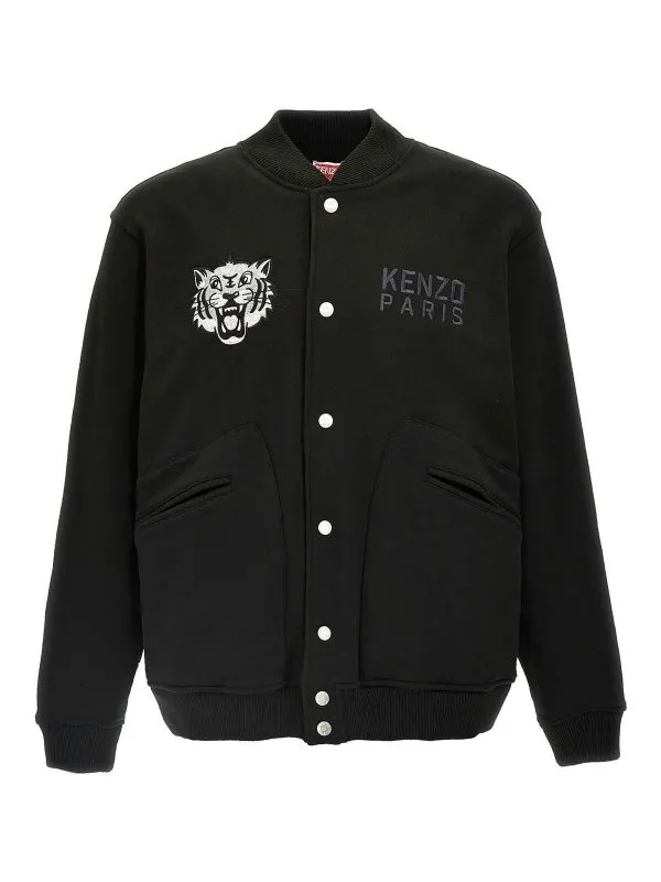 Kenzo Blazer - Noir - Noir - Homme | FF55BL1244MT99J | thebs.com