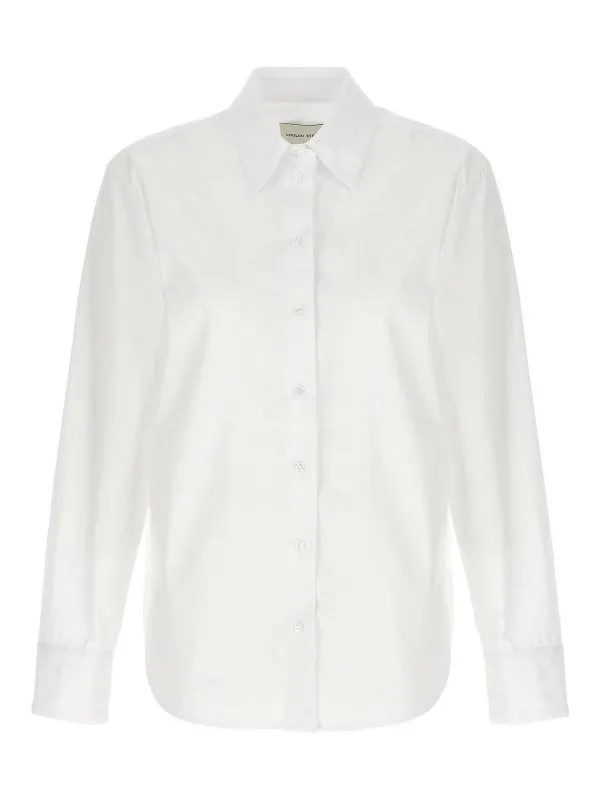 Loulou Studio Chemise - Blanc - Blanc - Femme | ALIMWHITE
