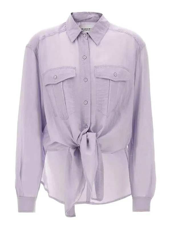 Isabel Marant Etoile Chemise - Violet - Violet | CH0131FDB3J04E86BL