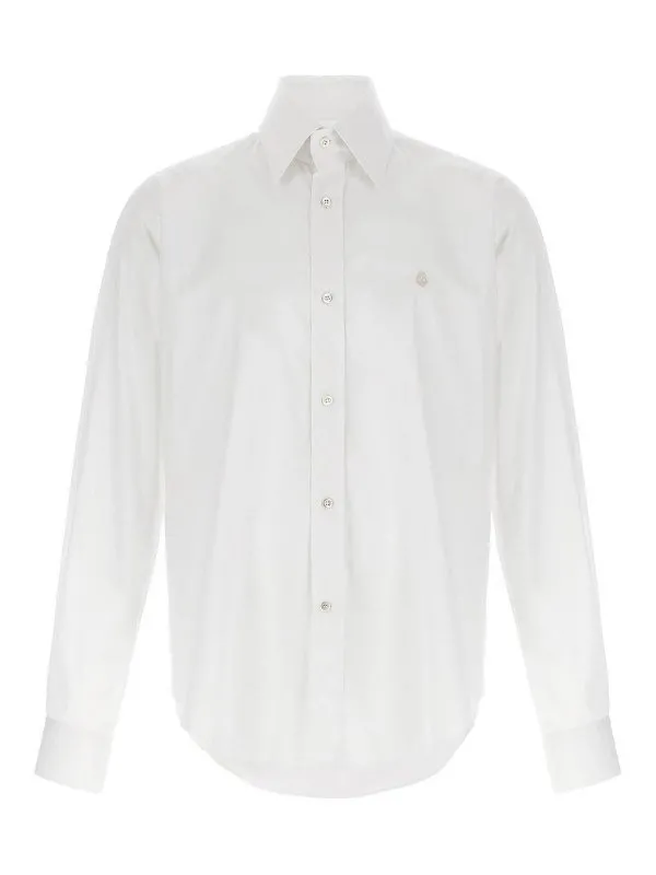 Alexander Mcqueen Chemise - Blanc - Blanc - Homme | 809346QNAAX9000