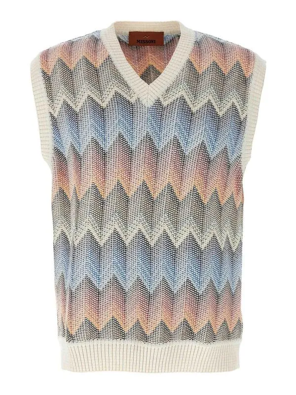 Missoni Gilet - Multicolore - Multicolore | US25SN0FBC0050SM9KF