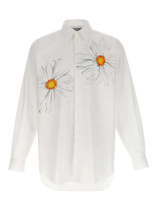 Moschino Chemise - Blanc - Blanc - Homme | 022002351001