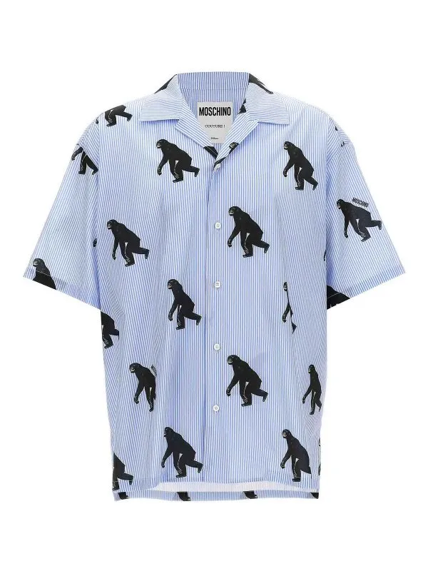 Moschino Chemise - Bleu Clair - Bleu Clair - Homme | 022602581303