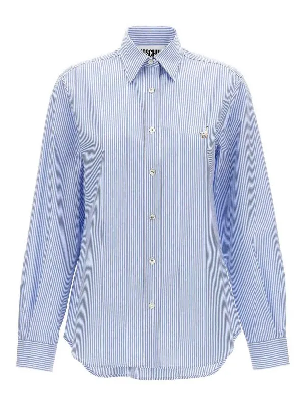 Moschino Chemise - Bleu Clair - Bleu Clair - Femme | 022705322303