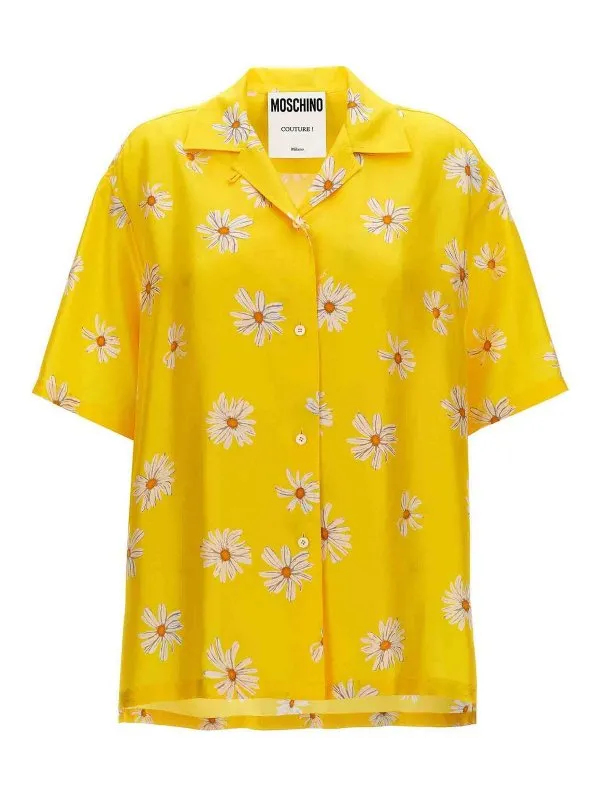 Moschino Chemise - Jaune - Jaune - Femme | 023205611024