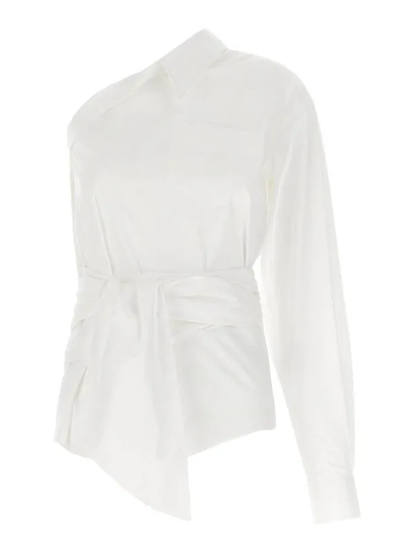 Moschino Chemise - Blanc - Blanc - Femme | 021105312001