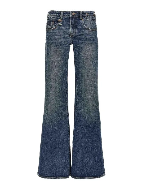 R13 Jean Bootcut - Bleu - Bleu | R13WD142D275AMIREBLUESTRETCH