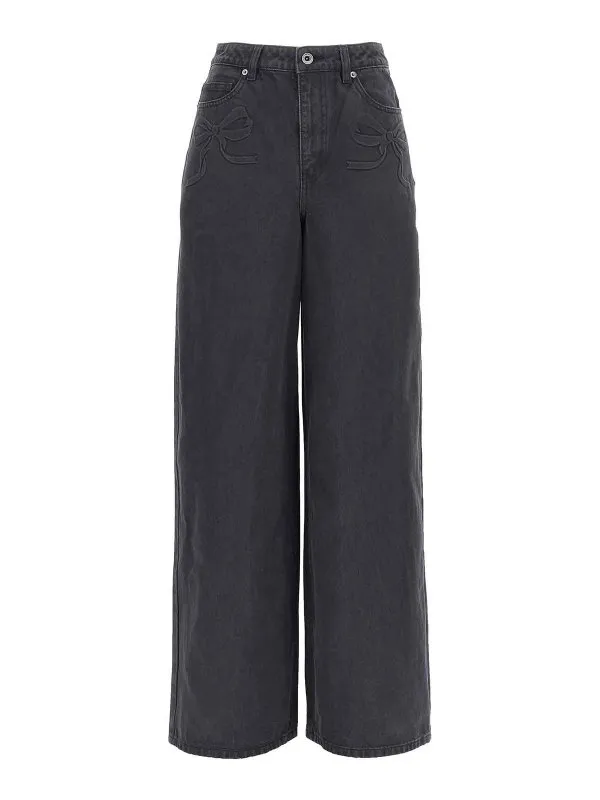 Self Portrait Jean Bootcut - Gris - Gris - Femme | RS25819PGRGREY