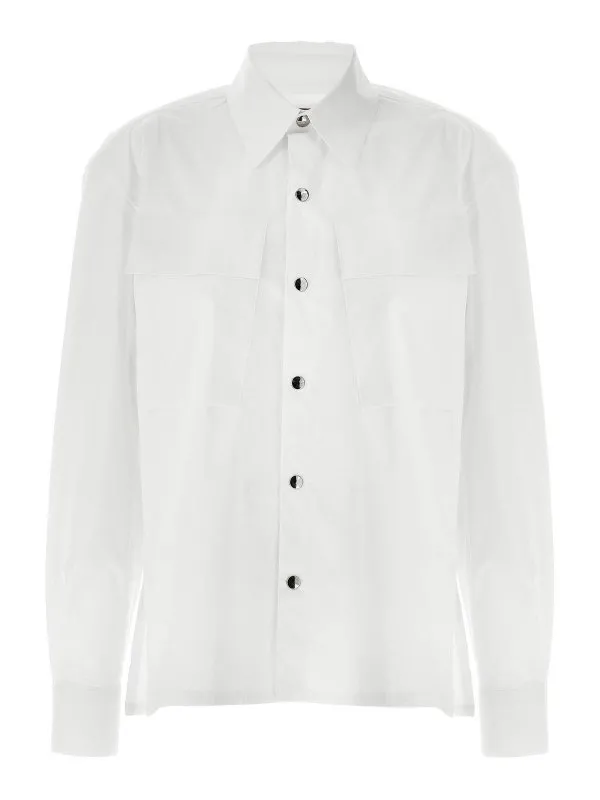 Thelatest Chemise - Blanc - Blanc - Femme | TLW0600NT0195ABTPT0001