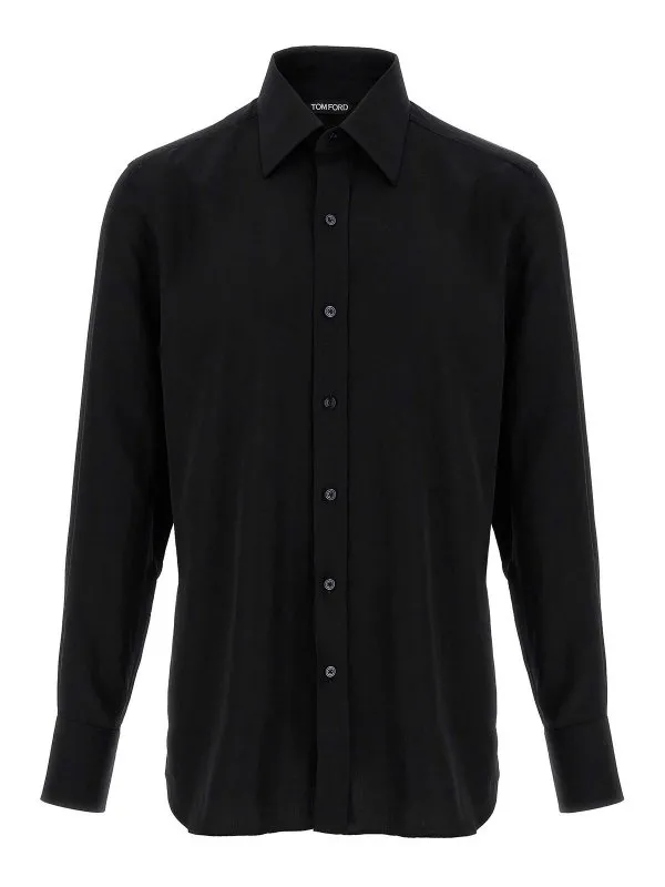 Tom Ford Chemise - Noir - Noir - Homme | HLBC01LYS03LB999