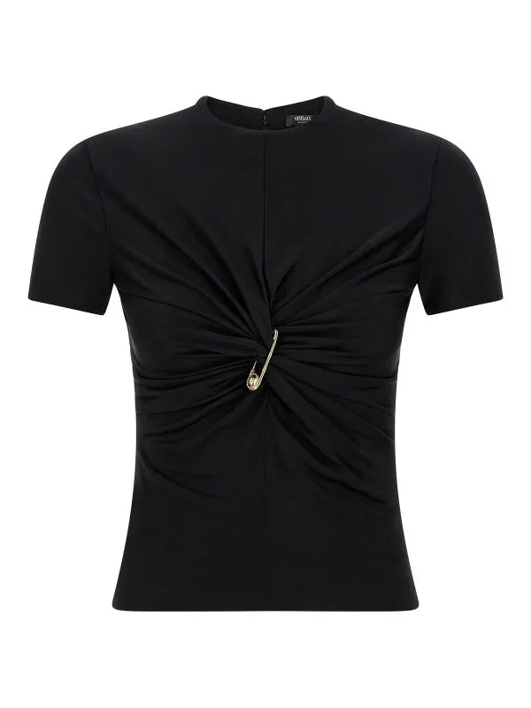 Versace Top - Noir - Noir - Femme | 10180811A124971B000