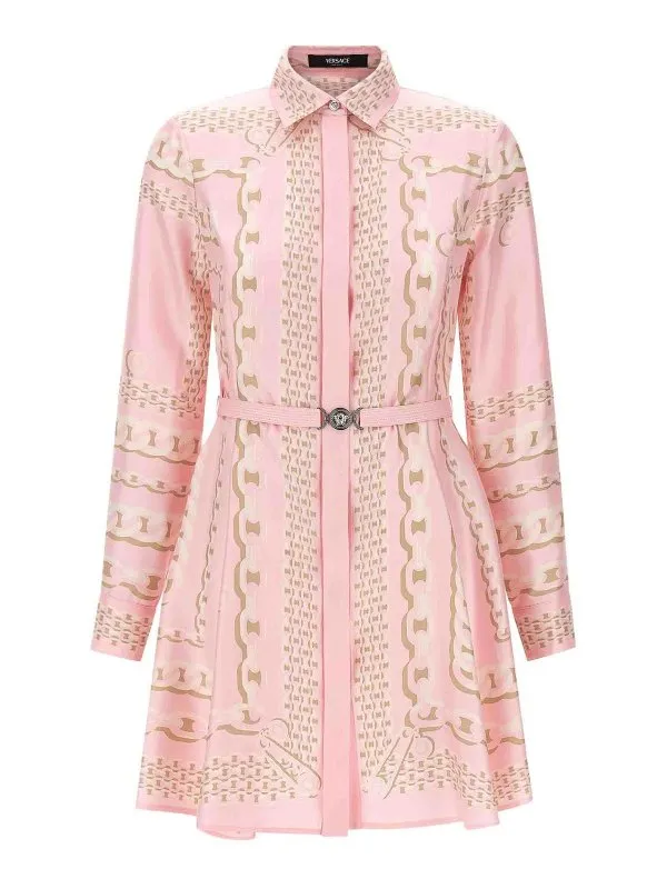 Versace Robe Courte - Couleur Chair - Rose | 10189331A136385PC60