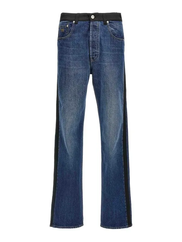 Wales Bonner Jean Bootcut - Bleu - Bleu - Homme | US25DE02DE01599S