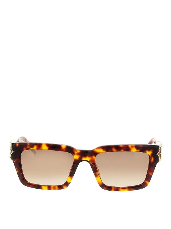 Casablanca Lunettes De Soleil - Marron - Marron | EW05807WBROWN