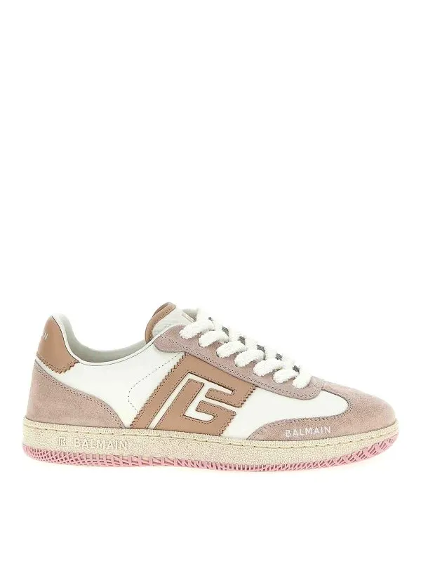 Balmain Baskets - Couleur Chair - Couleur Chair | EN1VI735LCJN1CE