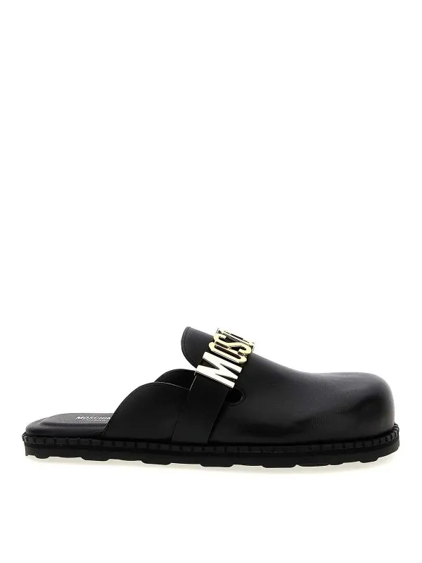Moschino Mules - Noir - Noir - Femme | MA10162G1MMF0000