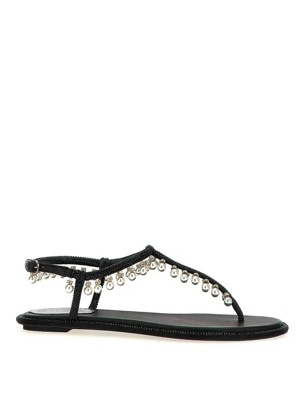 Rene Caovilla Sandales - Noir - Noir | C12377010R001V668V668