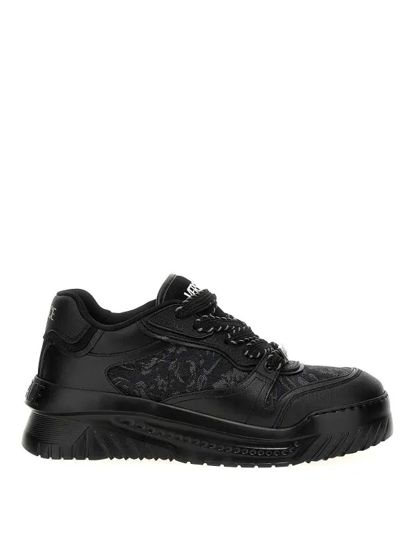 Versace Baskets - Noir - Noir - Homme | 10154371A126761B00P