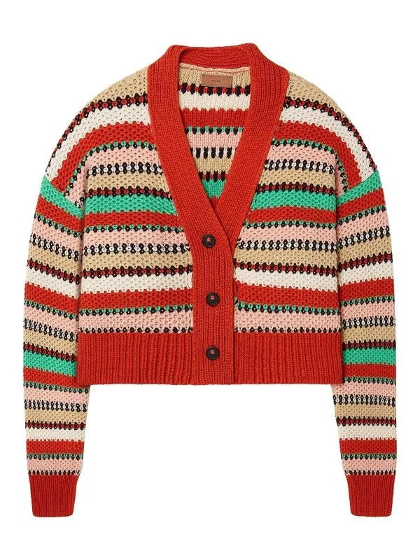 Alanui Cardigan - Multicolore - Multicolore | LWHB055R25KNI0033020