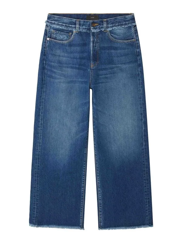 Alanui Jean Bootcut - Bleu - Bleu - Femme | LWYA01AR25DEN0014700