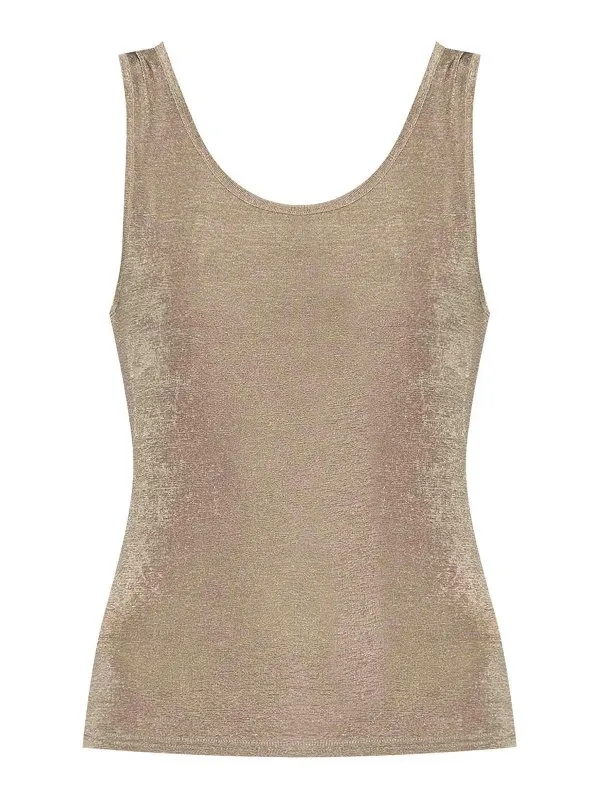 Ami Paris Top - Beige - Beige - Femme | FTK145JE01100952