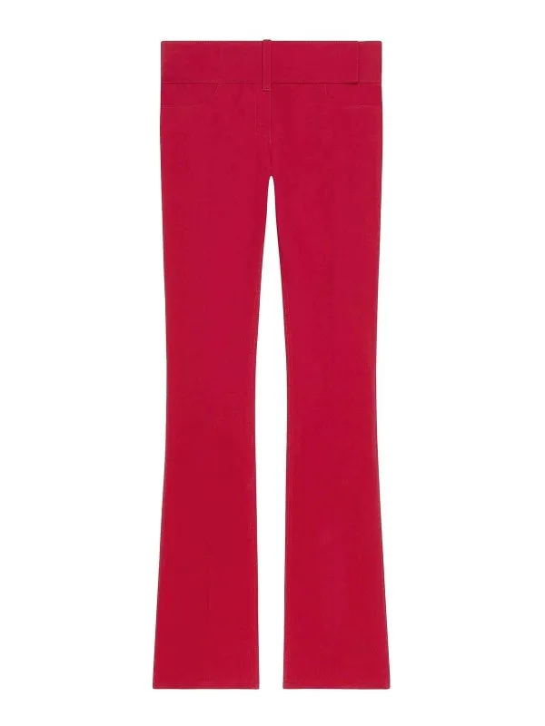 Courreges Pantalons Décontractés - Rouge | 125CPA316PL01784015