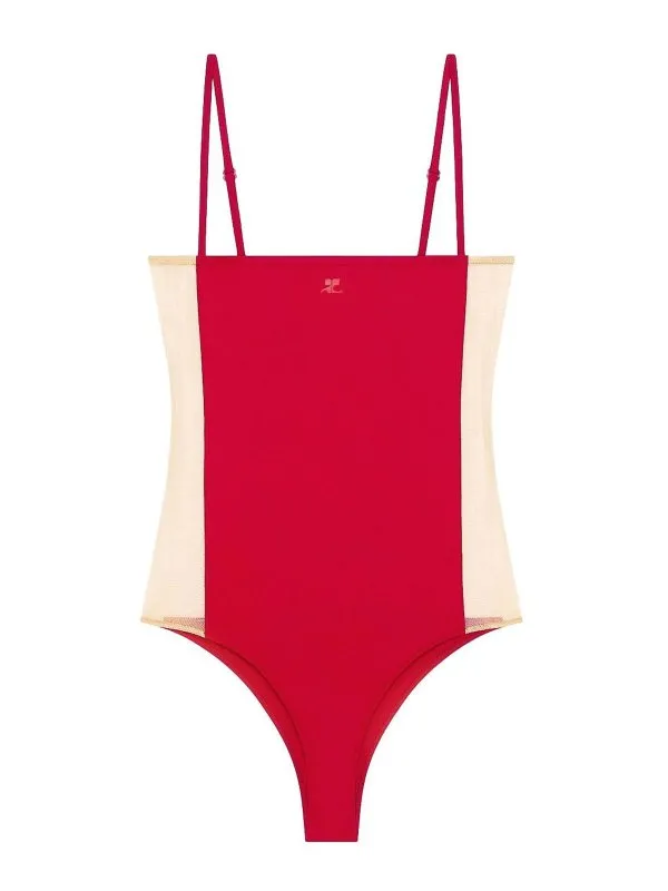 Courreges Maillot De Bain - Rouge - Rouge | 125JMB041PA00434015