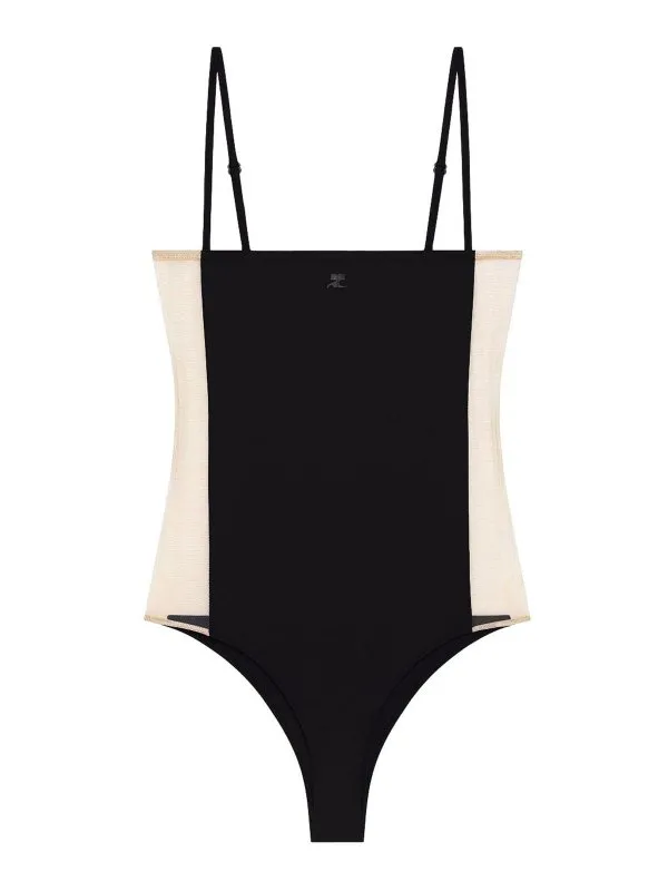 Courreges Maillot De Bain - Noir - Noir | 125JMB041PA00439999