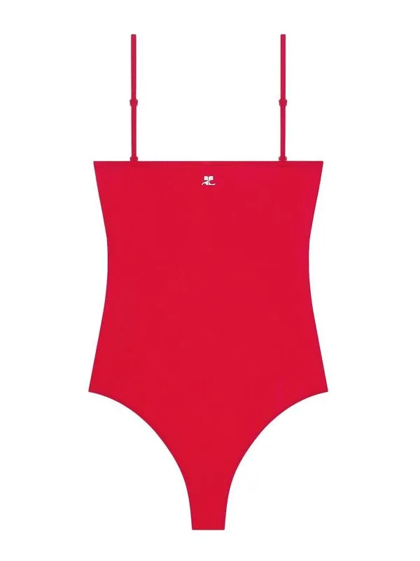 Courreges Maillot De Bain - Rouge - Rouge | 125JMB042PA00434015