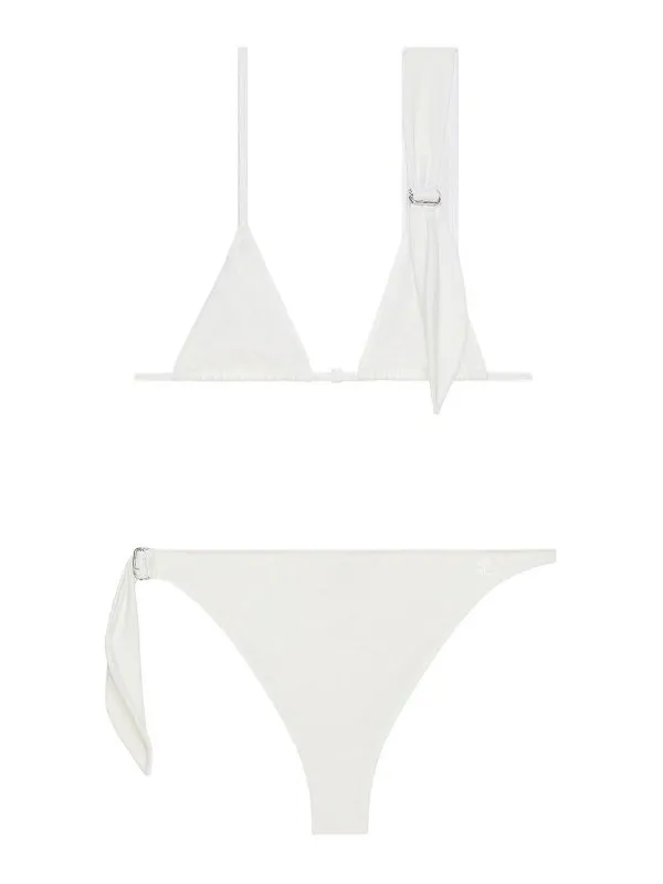 Courreges Maillot De Bain - Blanc - Blanc | 125JMB044PA00430001