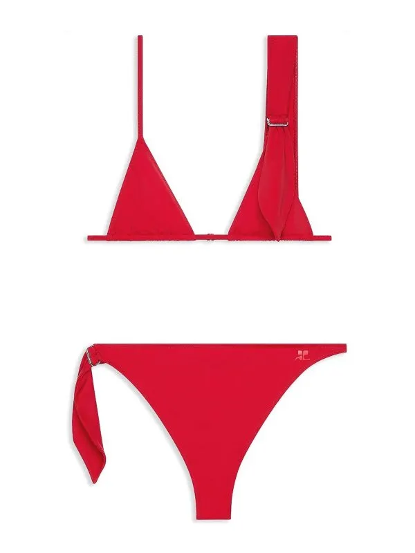 Courreges Maillot De Bain - Rouge - Rouge | 125JMB044PA00434015