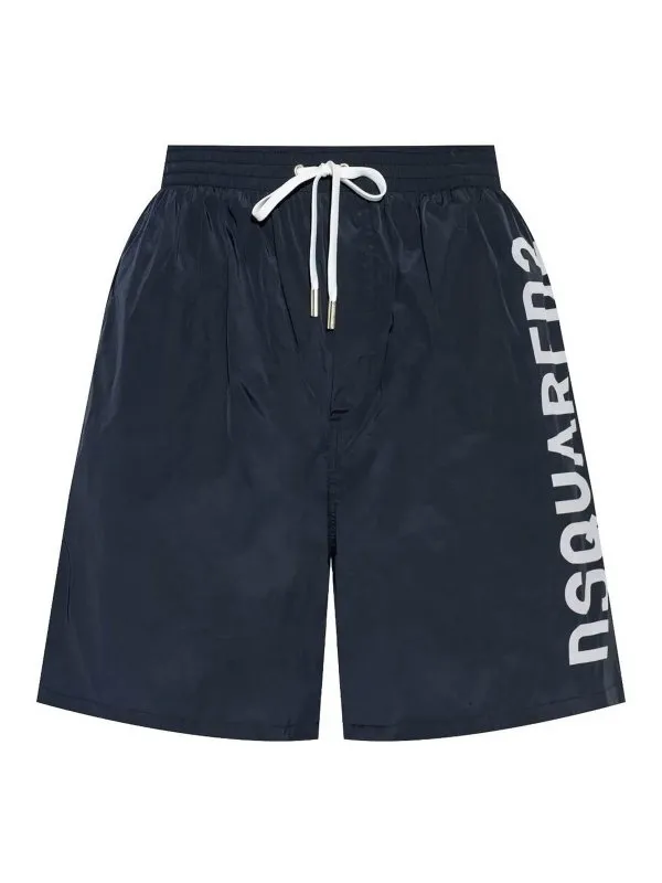 Dsquared2 Short De Bain - Bleu Foncé - Bleu Foncé | D7BM16000417