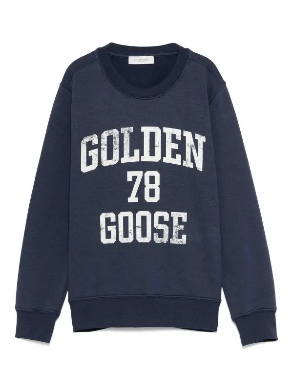 Golden Goose Sweat-Shirts - Bleu - Bleu | GKP02214P00194850361