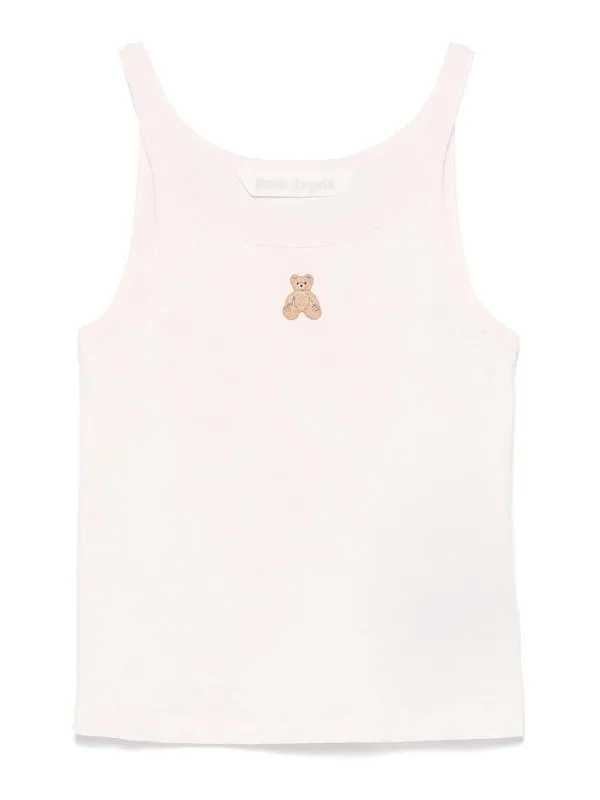 Palm Angels Top - Marron - Marron - Femme | PWAD076S25JER0013C60