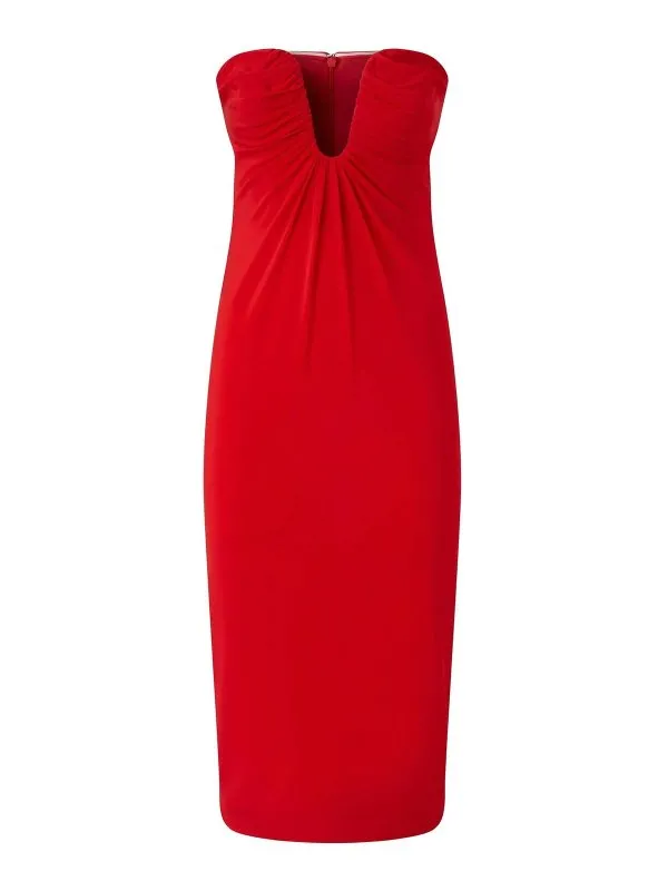 Pinko Robe Courte - Rouge - Rouge - Femme | 105021A2GSR49
