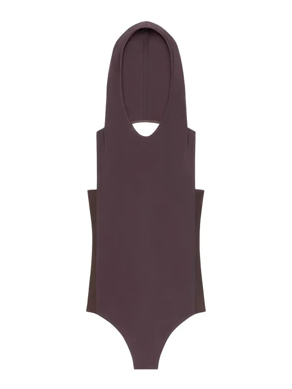 Courreges Top - Marron - Marron - Femme | 424JBD108PL01591983