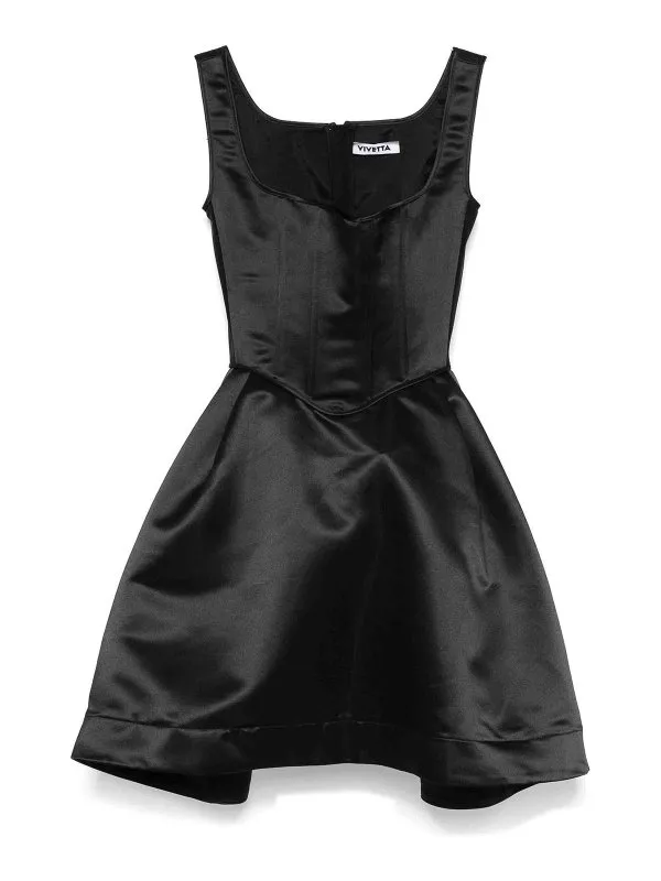 Vivetta Robe Courte - Noir - Noir - Femme | VS2ABV149TE0599000