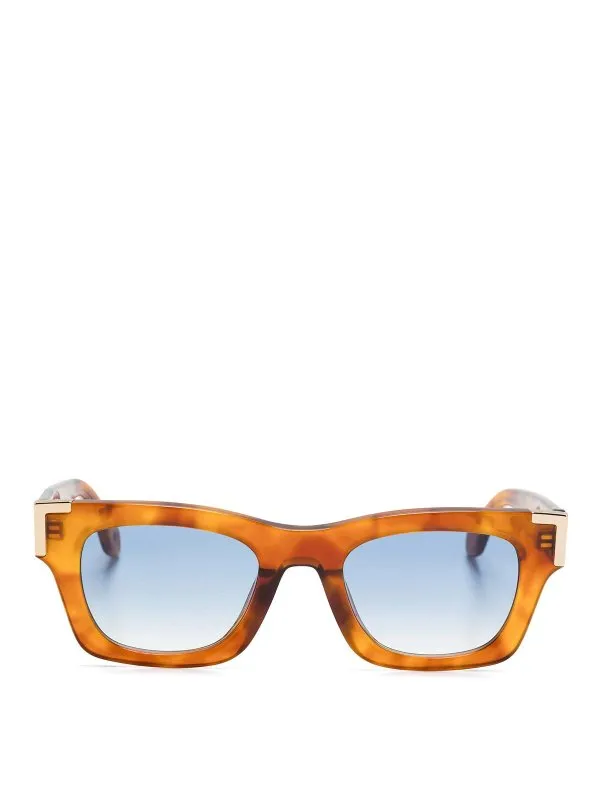 Palm Angels Lunettes De Soleil - Bleu - Bleu | PERI101F24PLA0012449